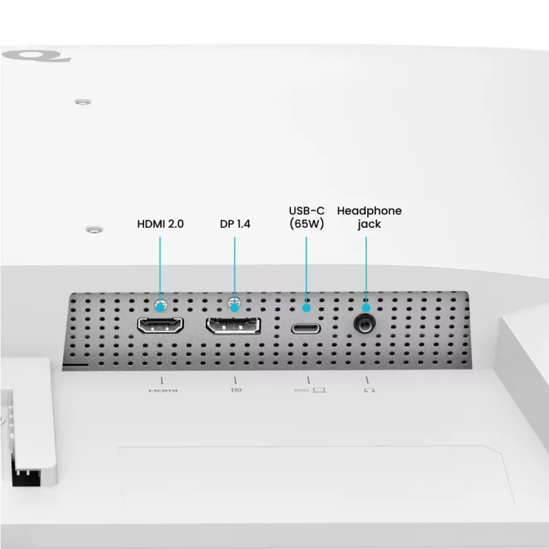 Monitorius kompiuteriui BenQ EW270Q 27 colių (68,6 cm) 2560 x 1440 2K itin didelės raiškos LCD baltas su įmontuotais garsiakalbiais
