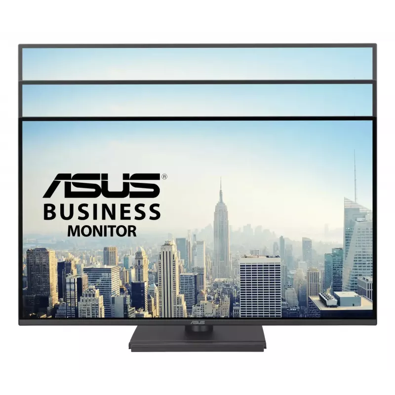 27 colių ASUS BE27AQ IPS LCD monitorius, 2560 x 1440 WQHD, 5 ms, USB 3.2 stotelė, reguliuojamas aukštis, VESA, įmontuoti garsiakalbiai, juodas