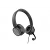Ausinės CONCEPTRONIC POLONA05BC – Stereo USB-C, triukšmą slopinantis mikrofonas, uždengiančios ausis, 2 m laidas, 20–22000 Hz, juodos