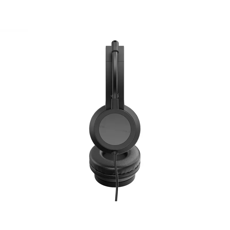 Ausinės CONCEPTRONIC POLONA05BC – Stereo USB-C, triukšmą slopinantis mikrofonas, uždengiančios ausis, 2 m laidas, 20–22000 Hz, juodos