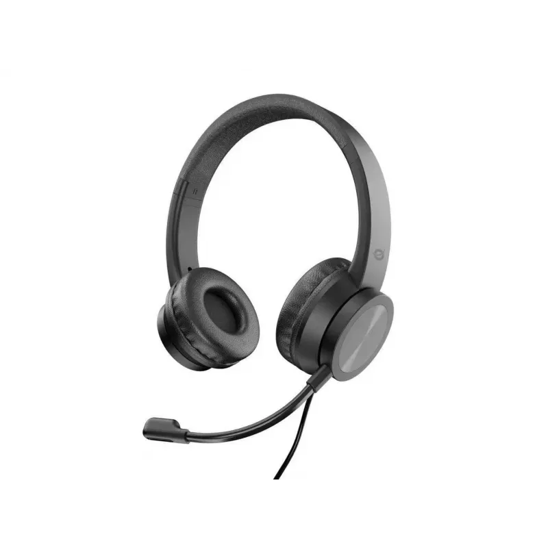 Ausinės CONCEPTRONIC POLONA05BC – Stereo USB-C, triukšmą slopinantis mikrofonas, uždengiančios ausis, 2 m laidas, 20–22000 Hz, juodos