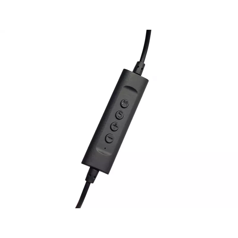 Ausinės CONCEPTRONIC POLONA05BC – Stereo USB-C, triukšmą slopinantis mikrofonas, uždengiančios ausis, 2 m laidas, 20–22000 Hz, juodos
