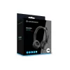 Ausinės CONCEPTRONIC POLONA05BC – Stereo USB-C, triukšmą slopinantis mikrofonas, uždengiančios ausis, 2 m laidas, 20–22000 Hz, juodos
