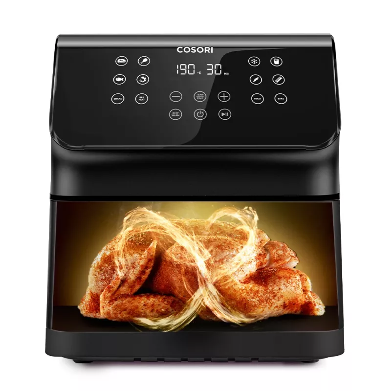 Cosori Premium II Chef Edition Single 6.2 L 1700 W Karšto oro gruzdintuvė Juoda