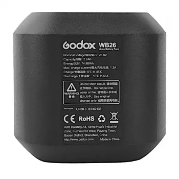Godox WB26 Li-Ion akumuliatorius 2600 mAh 28,8 V