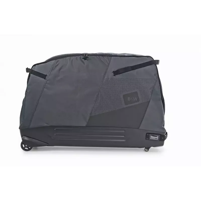 Dviračio transportinis krepšys b&w international Bike.bag 2.0 — transportinis dėklas, ABS & poliesteris, 1360×297×854 mm, juoda/pilka