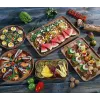 Padėklas užkandžiams Zassenhaus Snackteller medinis apvalus 30 cm