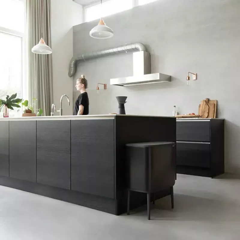 Šiukšliadėžė Brabantia 315824 36L stačiakampė plastikinė juoda