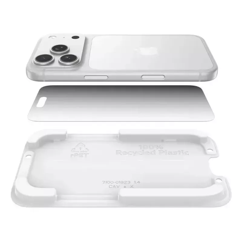 Apsauginis stiklas Belkin ScreenForce InvisiGlass Privacy iPhone 17 Pro Antibakterinis Atsparus kritimams