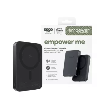 Nešiojamas powerbank PanzerGlass empower™ 10000mAh Space Black, 0,245 kg