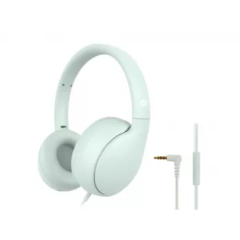 CONCEPTRONIC PARRIS04GT ausinės vaikams, laidinės, 3.5 mm, apgaubiančios, 20–20000 Hz, 1.6 m kabelis, šviesiai žalios