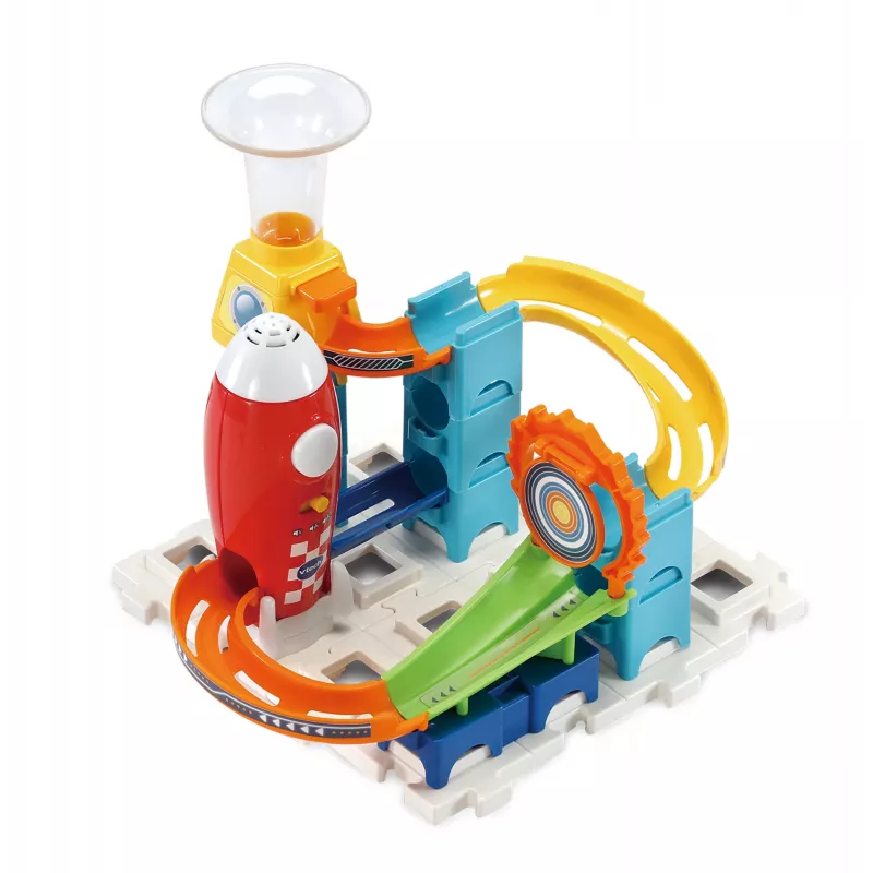 VTech Marble Rush Rocket Set Electronic M100 E įvairiaspalvis konstruktorius su elektroniniu paleidikliu