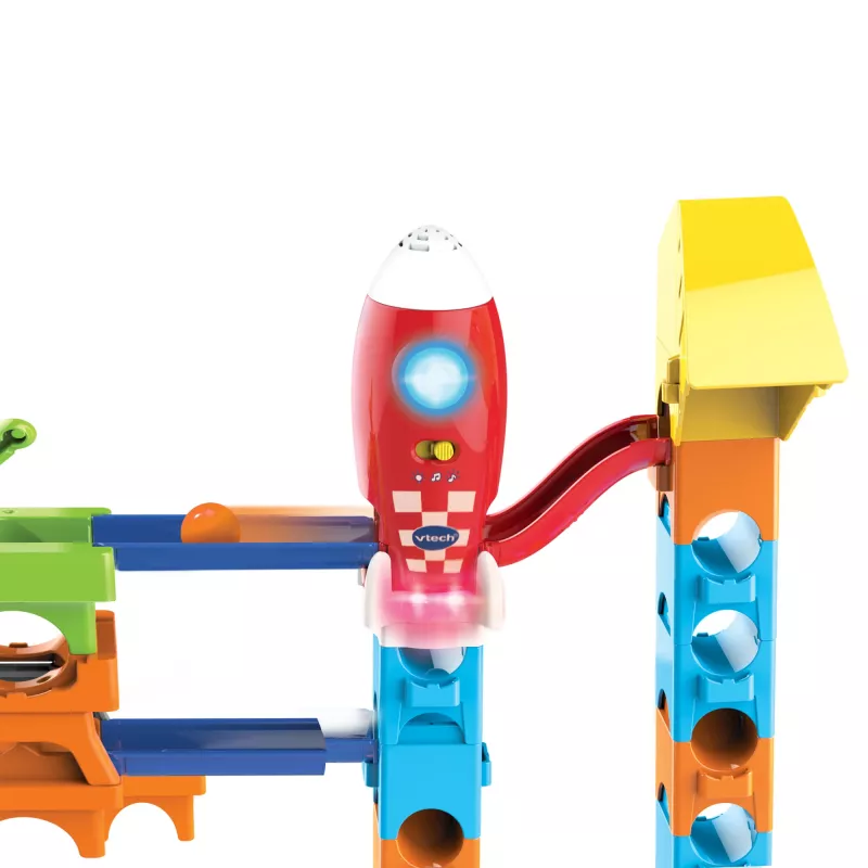 VTech Marble Rush Rocket Set Electronic M100 E įvairiaspalvis konstruktorius su elektroniniu paleidikliu