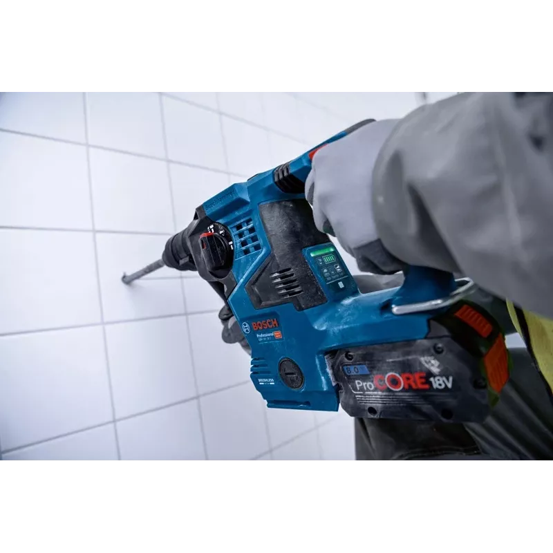 Bosch GBH 18V-28 C PROFESSIONAL SDS Plus šepečių be akumuliatorinio plaktuko gręžtuvas