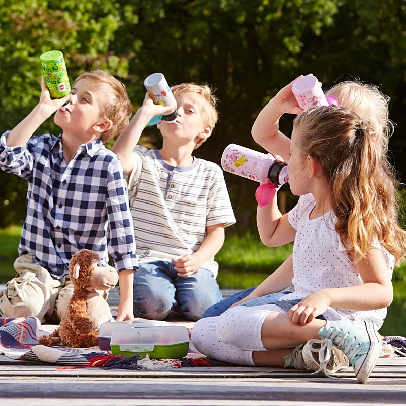 EMSA 518140 geriamo buteliuko rinkinys su sumuštinių dėžute, Tritan, PP, žalia
