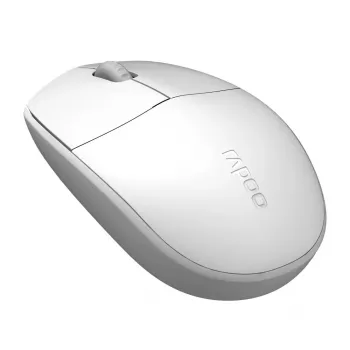 Laidinis optinis pelė Rapoo N100 balta USB (18102)