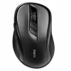 Pelė Rapoo M500 Silent, juoda, belaidė RF (2,4 GHz) + Bluetooth 3.0/4.0, optinė, 6 mygtukai, iki 1600 DPI