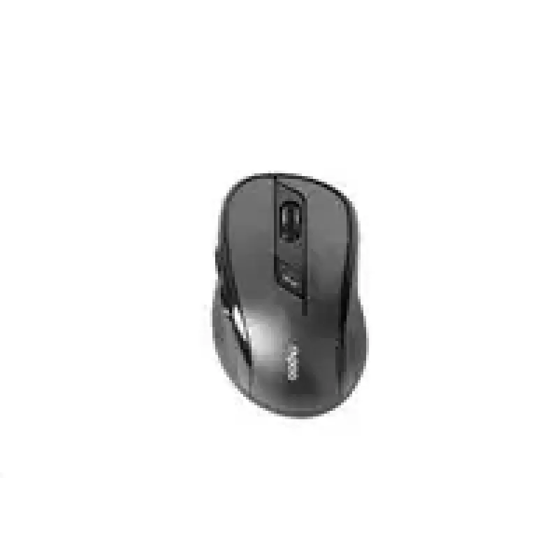 Pelė Rapoo M500 Silent, juoda, belaidė RF (2,4 GHz) + Bluetooth 3.0/4.0, optinė, 6 mygtukai, iki 1600 DPI