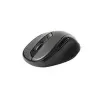 Pelė Rapoo M500 Silent, juoda, belaidė RF (2,4 GHz) + Bluetooth 3.0/4.0, optinė, 6 mygtukai, iki 1600 DPI