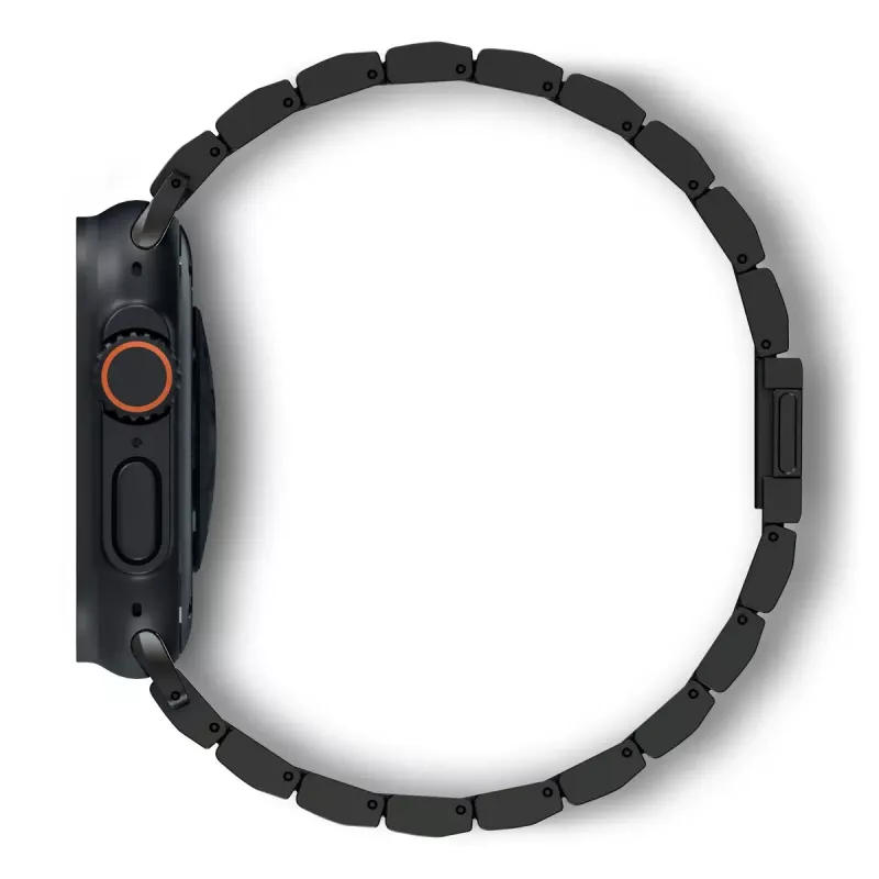 Juosta išmaniesiems laikrodžiams Decoded Traction Band Black Titanium – riešo apimtis 130–225 mm, 1 vnt.