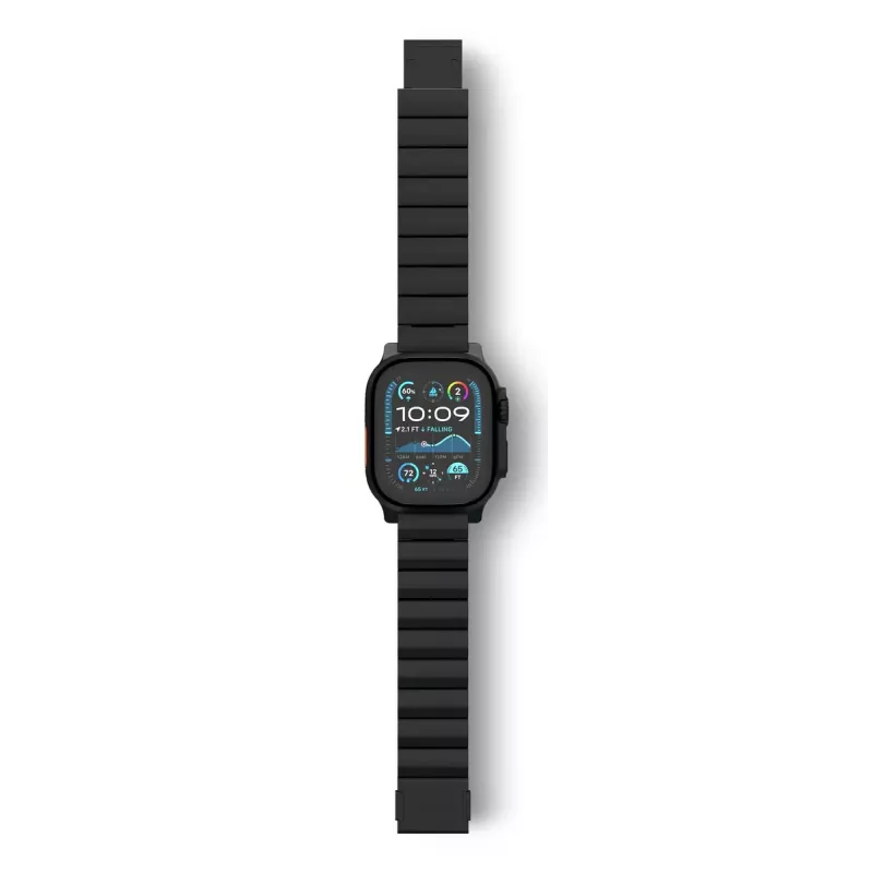 Juosta išmaniesiems laikrodžiams Decoded Traction Band Black Titanium – riešo apimtis 130–225 mm, 1 vnt.