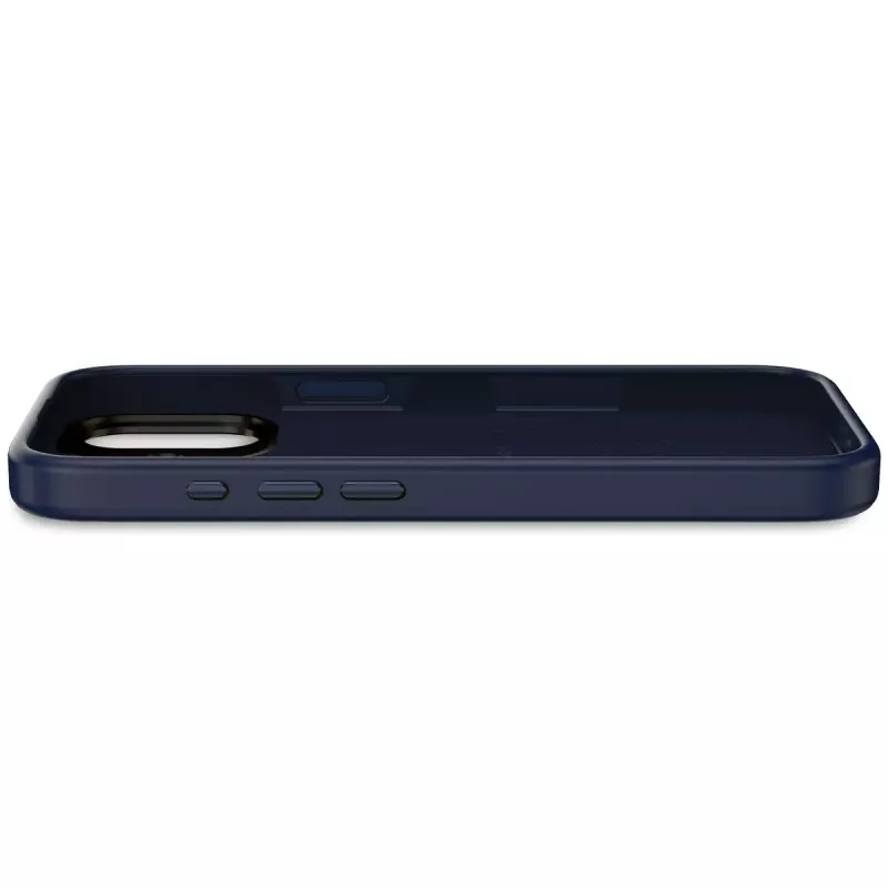 Dėklas mobiliesiems telefonams Decoded D25IPO17BCS9TY, skirtas iPhone 17 – dėklas, tinka iki 16 cm (6,3 colio), tamsiai mėlynas, mikropluoštas ir PU