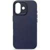 Dėklas mobiliesiems telefonams Decoded D25IPO17BCS9TY, skirtas iPhone 17 – dėklas, tinka iki 16 cm (6,3 colio), tamsiai mėlynas, mikropluoštas ir PU