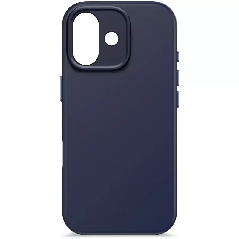 Dėklas mobiliesiems telefonams Decoded D25IPO17BCS9TY, skirtas iPhone 17 – dėklas, tinka iki 16 cm (6,3 colio), tamsiai mėlynas, mikropluoštas ir PU