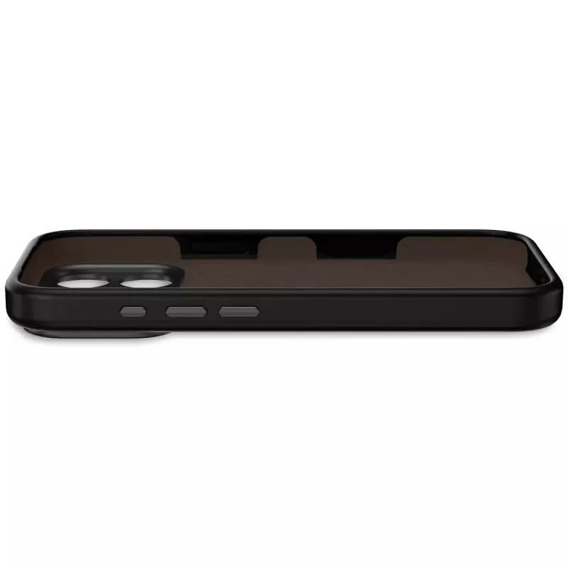 Decoded silikoninis dėklas Apple iPhone 17 Pro Max — tinka 6,9 colio (17,5 cm) ekranui, juodas, mikropluoštas/PU