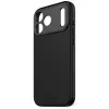 Decoded silikoninis dėklas Apple iPhone 17 Pro Max — tinka 6,9 colio (17,5 cm) ekranui, juodas, mikropluoštas/PU
