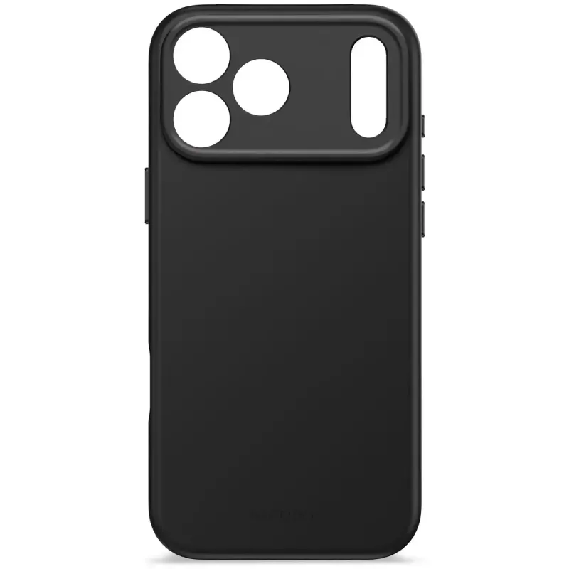 Decoded silikoninis dėklas Apple iPhone 17 Pro Max — tinka 6,9 colio (17,5 cm) ekranui, juodas, mikropluoštas/PU