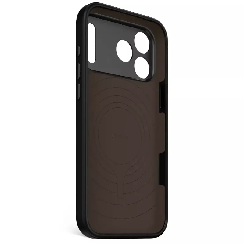 Decoded silikoninis dėklas Apple iPhone 17 Pro Max — tinka 6,9 colio (17,5 cm) ekranui, juodas, mikropluoštas/PU