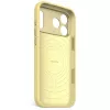Decoded silikoninis dėklas Apple iPhone 17 Pro Max, 6,9 colio (17,5 cm) ekranams, geltonas