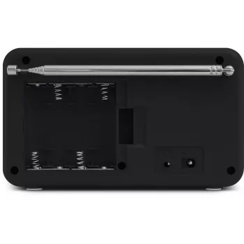 Nešiojamas skaitmeninis radijas TECHNISAT 0000/3906 — DAB/DAB+/FM, 1 W RMS, LCD, 3,5 mm, Baltas/Juodas, 0,338 kg