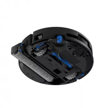 Robotinis dulkių siurblys Ecovacs DEEBOT T90 PRO OMNI — be maišelio, 0,25 L dulkių talpa, 350 min veikimo laikas, Li‑Ion 4000 mAh, juodas