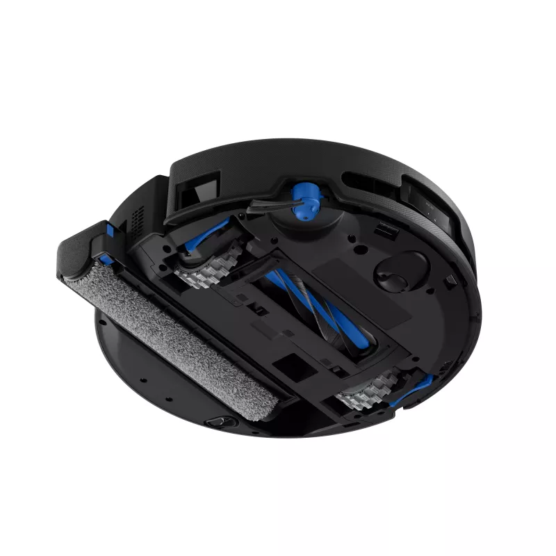 Robotinis dulkių siurblys Ecovacs DEEBOT T90 PRO OMNI — be maišelio, 0,25 L dulkių talpa, 350 min veikimo laikas, Li‑Ion 4000 mAh, juodas
