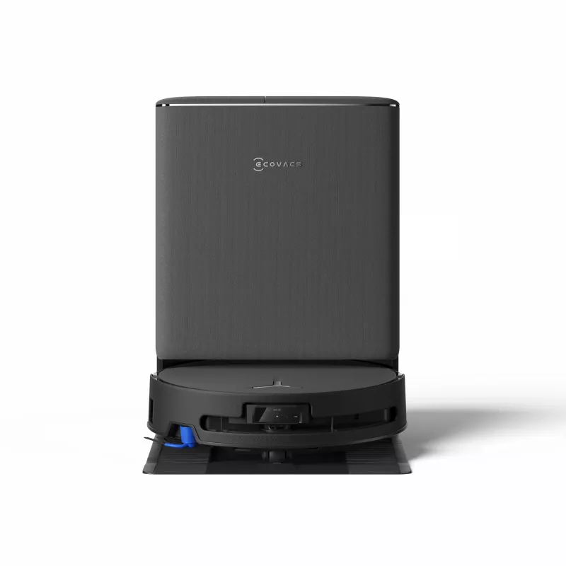 Robotinis dulkių siurblys Ecovacs DEEBOT T90 PRO OMNI — be maišelio, 0,25 L dulkių talpa, 350 min veikimo laikas, Li‑Ion 4000 mAh, juodas
