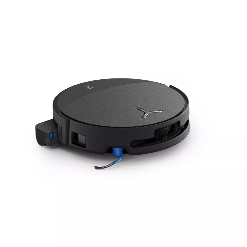 Robotinis dulkių siurblys Ecovacs DEEBOT T90 PRO OMNI — be maišelio, 0,25 L dulkių talpa, 350 min veikimo laikas, Li‑Ion 4000 mAh, juodas