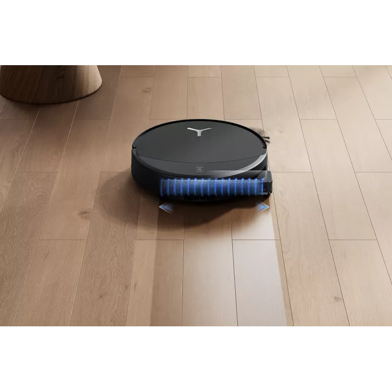 Robotinis dulkių siurblys Ecovacs DEEBOT T90 PRO OMNI — be maišelio, 0,25 L dulkių talpa, 350 min veikimo laikas, Li‑Ion 4000 mAh, juodas