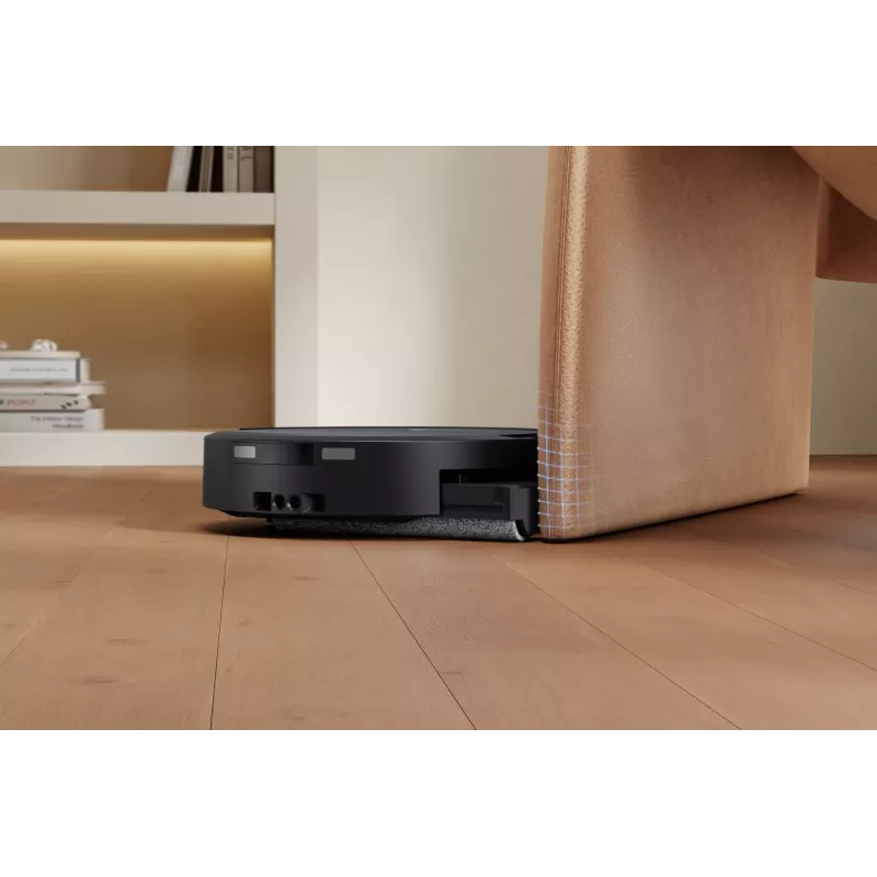 Robotinis dulkių siurblys Ecovacs DEEBOT T90 PRO OMNI — be maišelio, 0,25 L dulkių talpa, 350 min veikimo laikas, Li‑Ion 4000 mAh, juodas