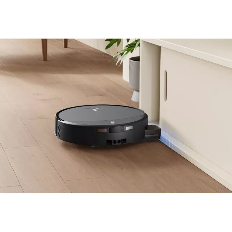Robotinis dulkių siurblys Ecovacs DEEBOT T90 PRO OMNI — be maišelio, 0,25 L dulkių talpa, 350 min veikimo laikas, Li‑Ion 4000 mAh, juodas