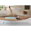 Robotinis dulkių siurblys Ecovacs DEEBOT T90 PRO OMNI — be maišelio, 0,25 L dulkių talpa, 350 min veikimo laikas, Li‑Ion 4000 mAh, juodas