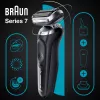 Braun Series 7 71-N7200cc skustuvas su folija juodas