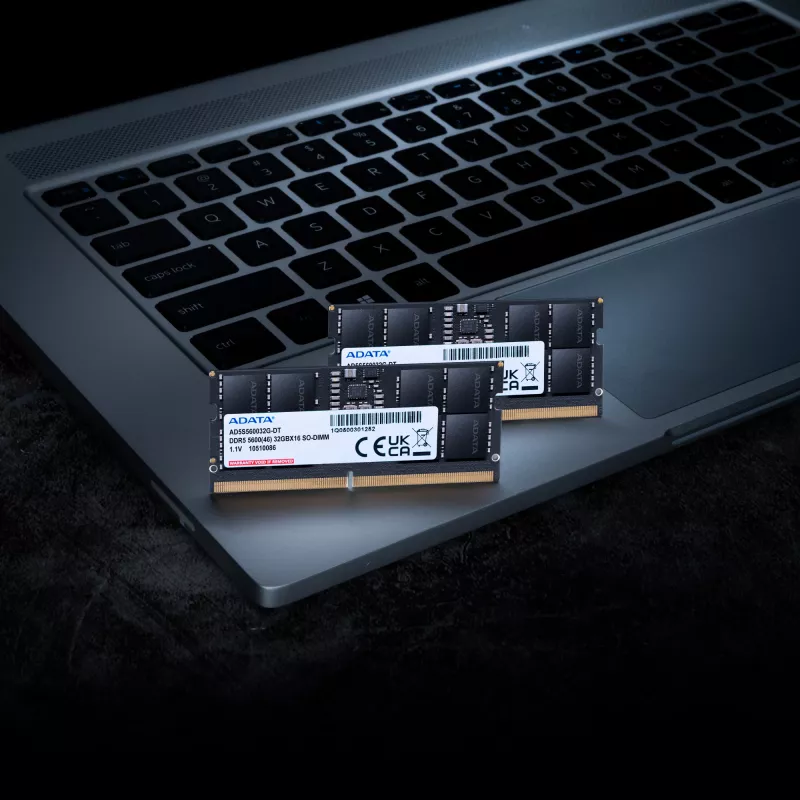 ADATA AD5S560048G-S 48 GB DDR5 5600 MT/s SO-DIMM atminties modulis nešiojamam kompiuteriui