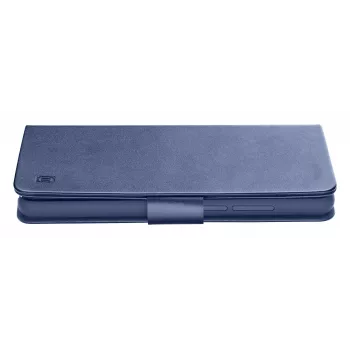 Cellularline Book Agenda dėklas iPhone 15 su Microban® antibakterine technologija, mėlynas