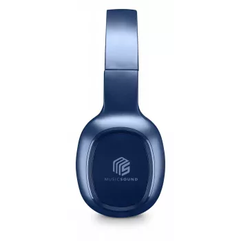 Ausinės Music Sound Basic Bluetooth ant ausų su nuotolinio valdymo pulteliu ir mikrofonu