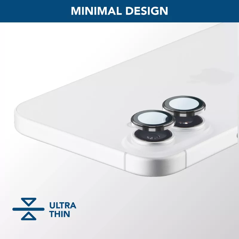 Cellularline Camera Lens Ring apsauginis stiklas iPhone 16/16 Plus