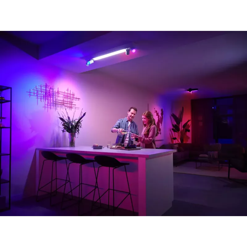 Philips Hue White and colour ambience Centris 4 taškų lubinis šviestuvas