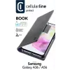 Cellularline Book - Samsung Galaxy A36/A56 dėklas su kortelių kišene ir magnetiniu užsegimu