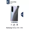 Cellularline Chroma dėklas Samsung Galaxy A36/A56 – spalvingas minkštas guminis dėklas